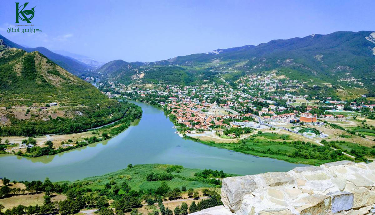 رودخانه کورا در گرجستان